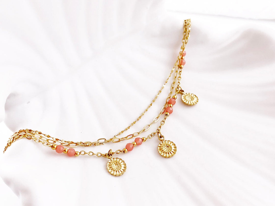 Multilayer Coral Armband - ALICIA'S DIARY®