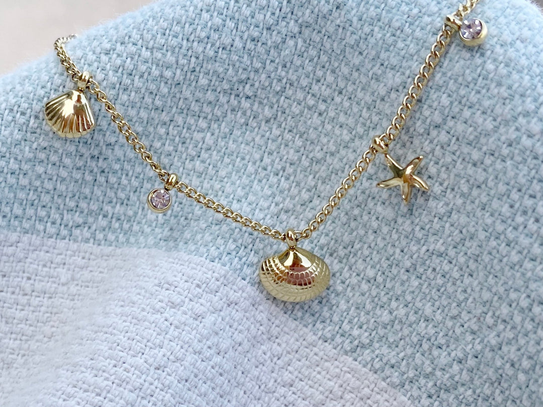 Armband Muschel Seestern - ALICIA'S DIARY®