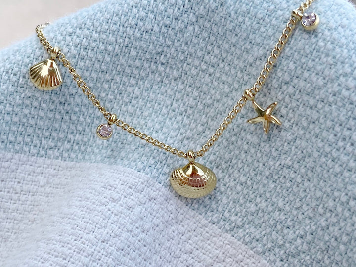 Armband Muschel Seestern - ALICIA'S DIARY®