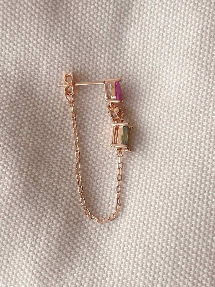 Kettchen Kristall Ohrringe - ALICIA'S DIARY®