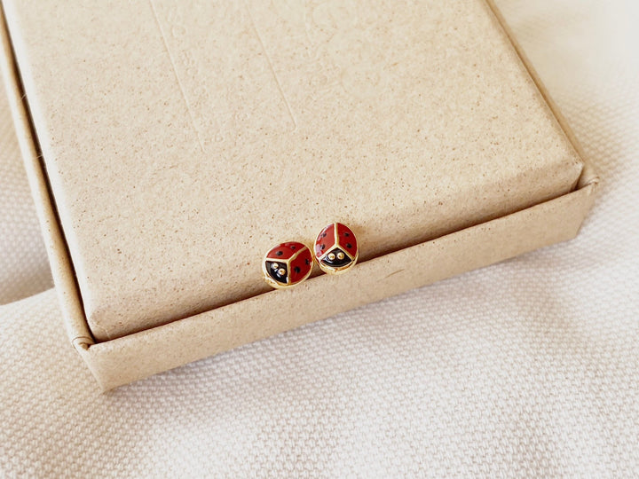 kissedby Alicia | Marienkäfer Ohrstecker - ALICIA'S DIARY®