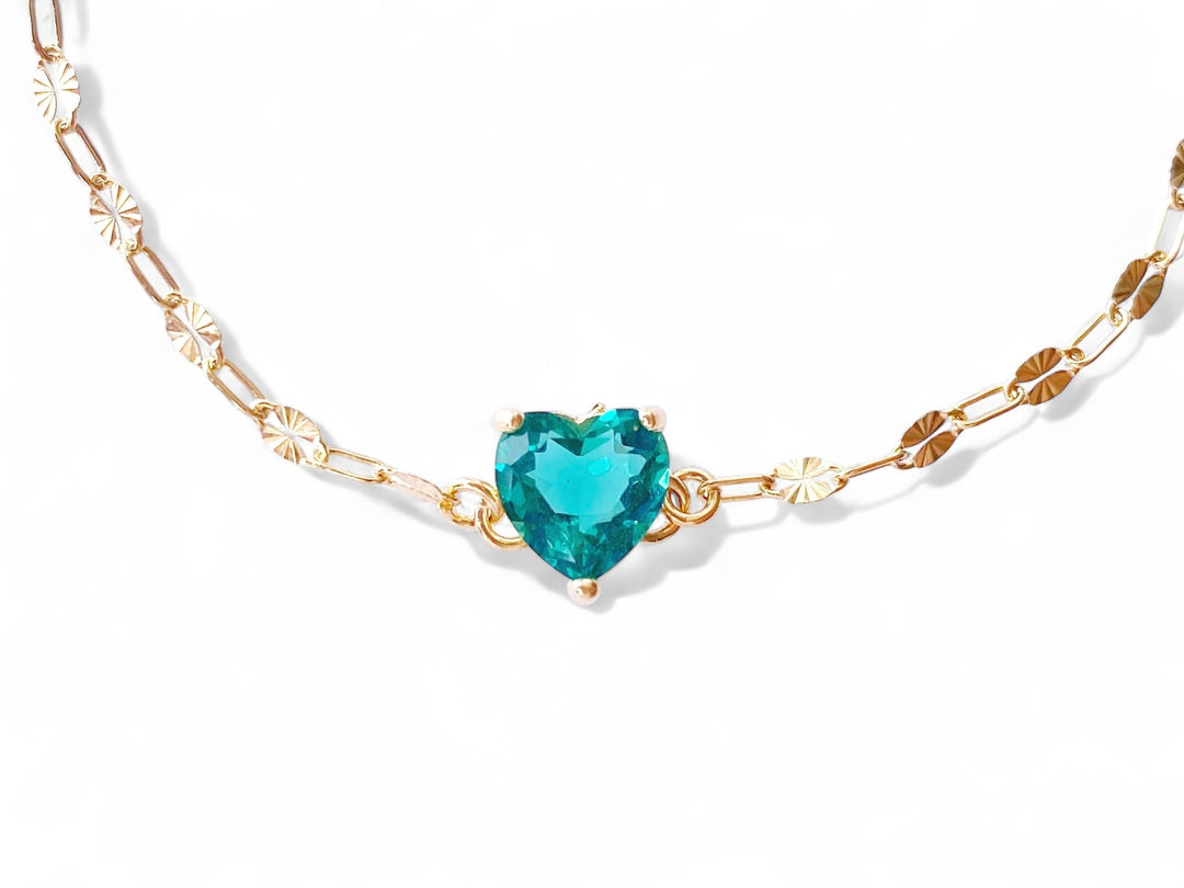 kissedby Alicia | Armband mit Kristall Herz - ALICIA'S DIARY®