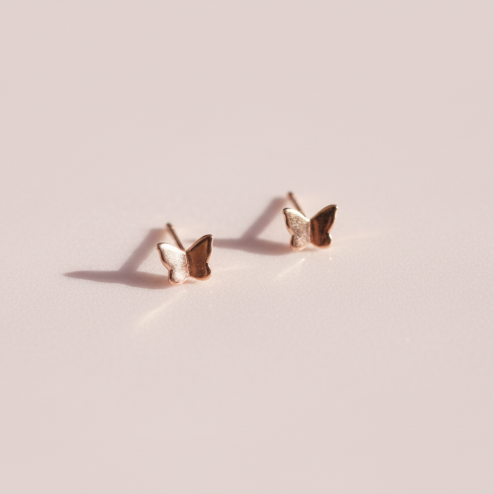 Butterfly stud earrings - Alicia's Diary