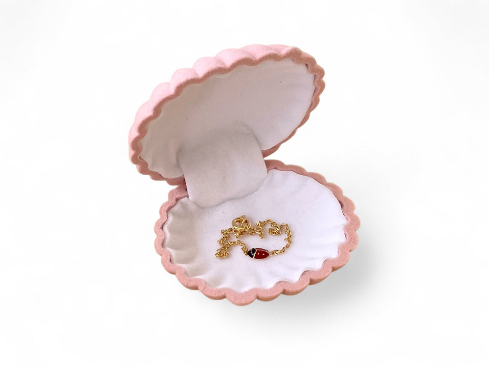 Petit écrin à bijoux coquillage
