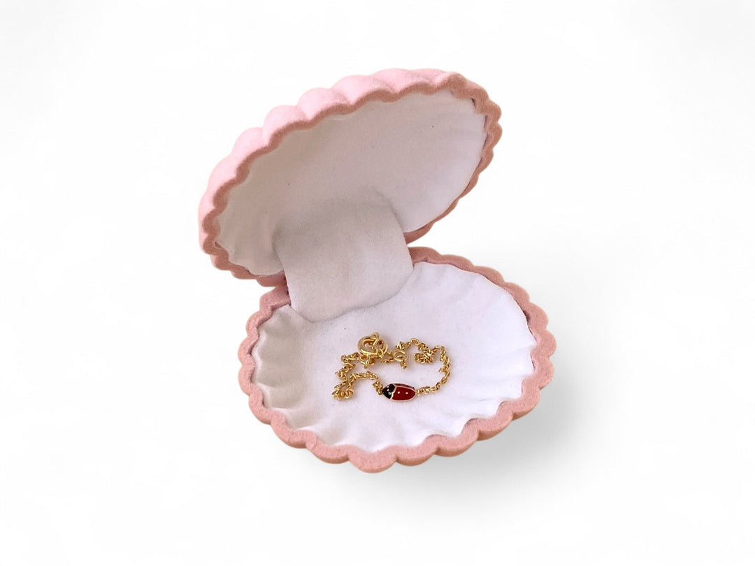 Petit écrin à bijoux coquillage