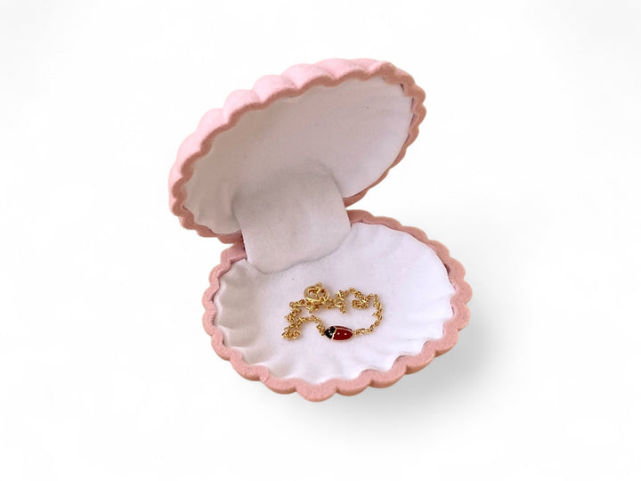 Petit écrin à bijoux coquillage