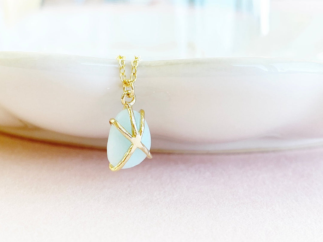 Amazonit Halskette - ALICIA'S DIARY