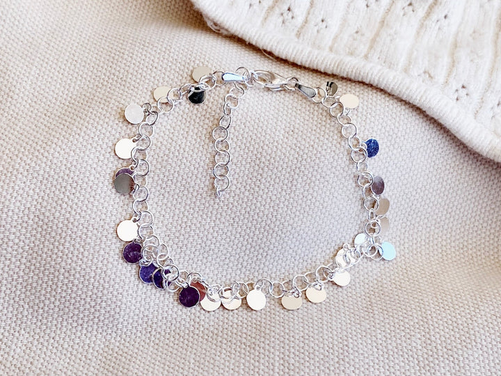 Silbernes Bettelarmband - ALICIA'S DIARY®