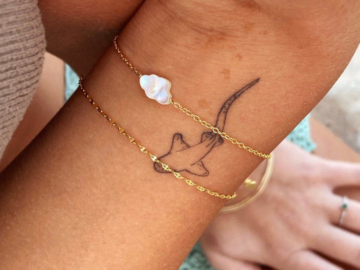 Armband Muschel Perle - ALICIA'S DIARY