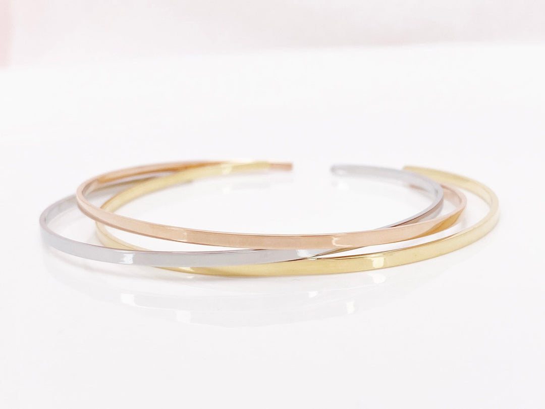 Bicolor Armspangen Set - ALICIA'S DIARY