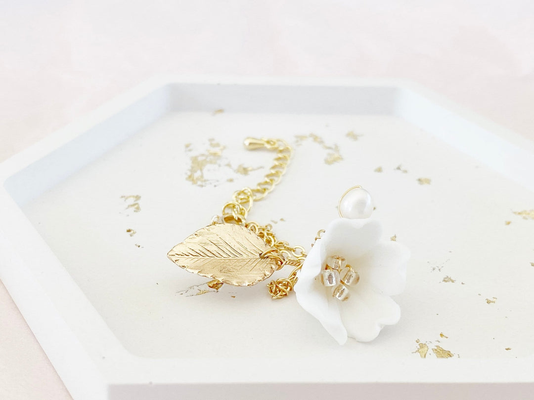 Goldenes Brautarmband Aurelie - ALICIA'S DIARY
