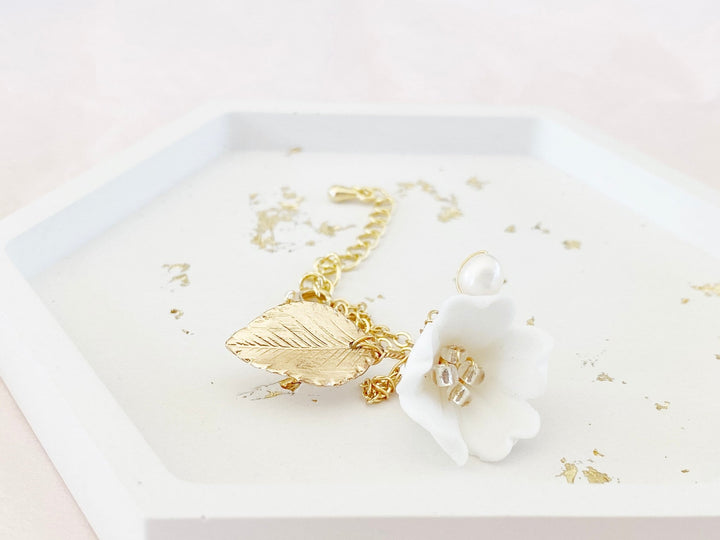 Goldenes Brautarmband Aurelie - ALICIA'S DIARY