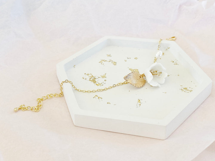 Goldenes Brautarmband Aurelie - ALICIA'S DIARY