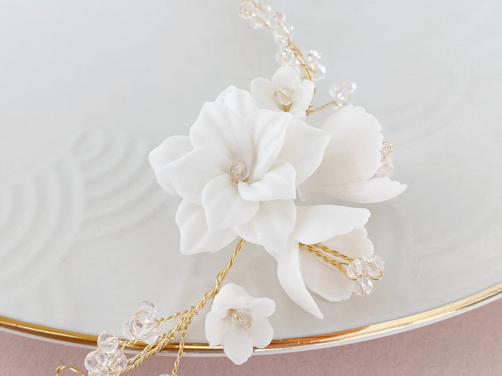 Blumen Braut Armband Elodie - ALICIA'S DIARY