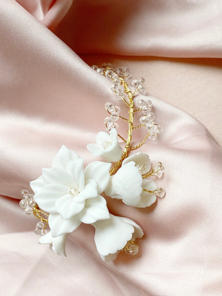 Blumen Braut Armband Elodie - ALICIA'S DIARY