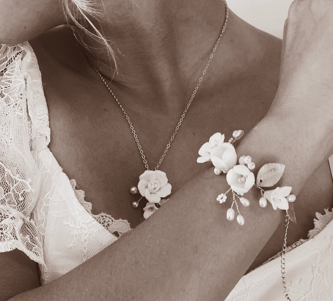 Silbernes Braut Armband Julia - ALICIA'S DIARY