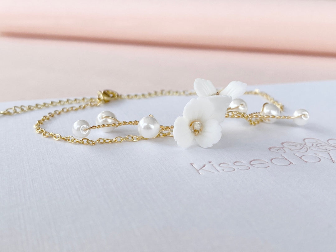 Zartes Braut Armband Julie - ALICIA'S DIARY