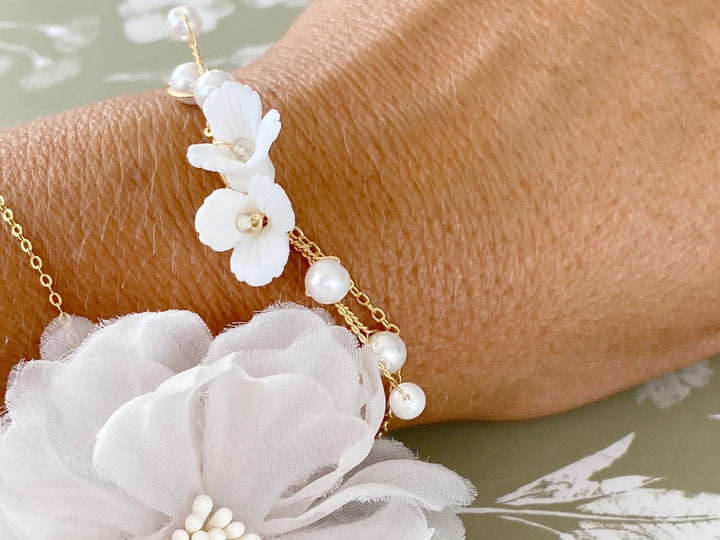 Zartes Braut Armband Julie - ALICIA'S DIARY