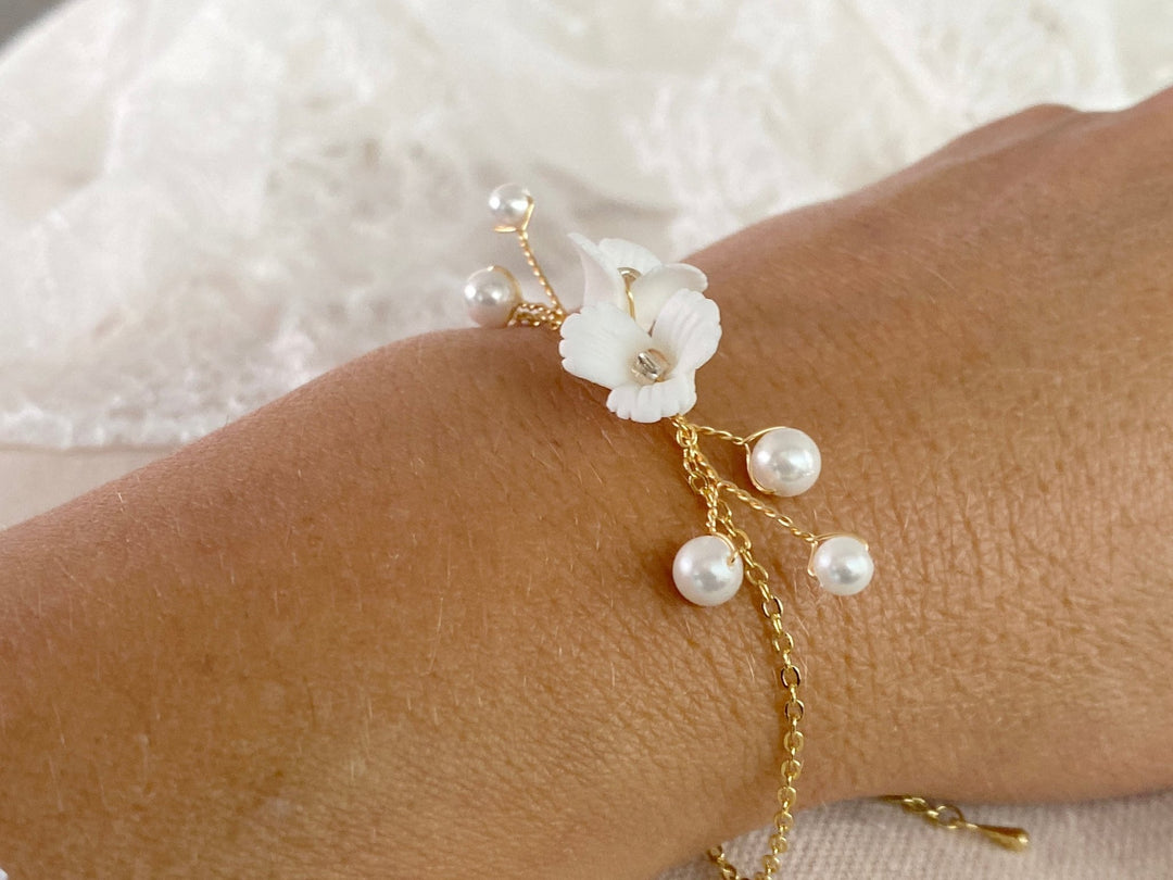 Zartes Braut Armband Julie - ALICIA'S DIARY