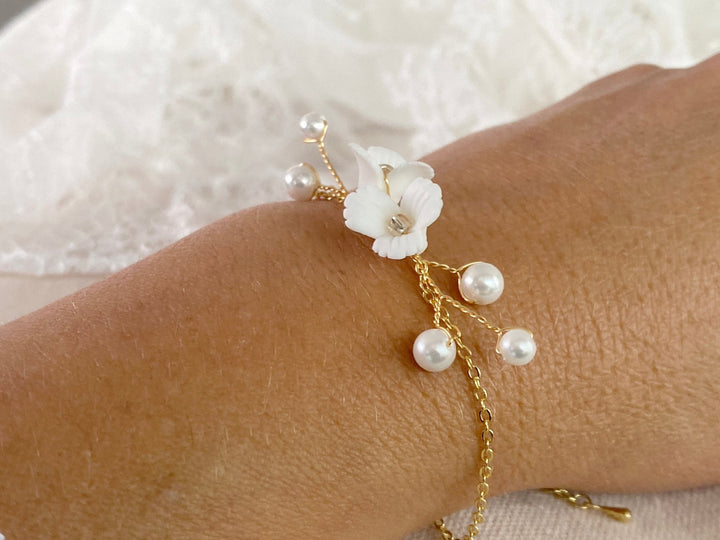 Zartes Braut Armband Julie - ALICIA'S DIARY