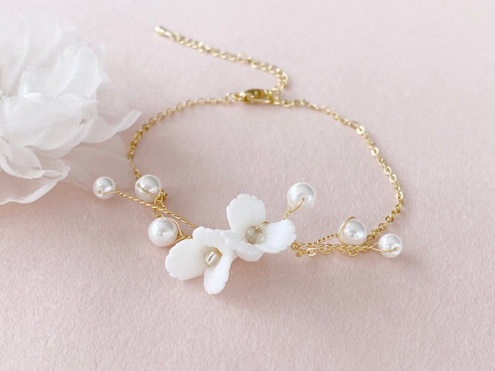 Zartes Braut Armband Julie - ALICIA'S DIARY