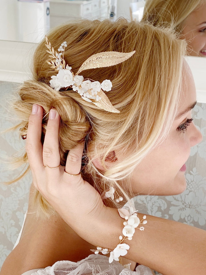 Blumen Brautarmband Julie - ALICIA'S DIARY