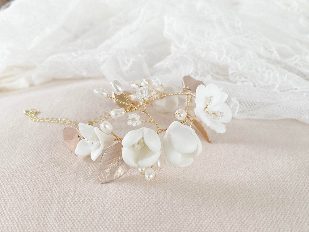 Blumen Brautarmband Julie - ALICIA'S DIARY