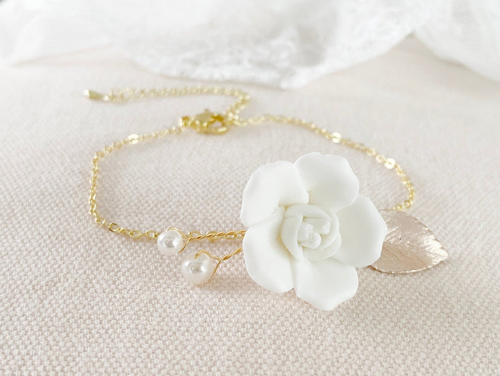Goldenes Brautarmband Rosalie - ALICIA'S DIARY