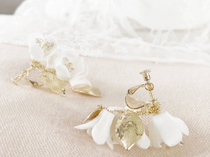 Clip - On Ohrringe Braut Aurelie - ALICIA'S DIARY