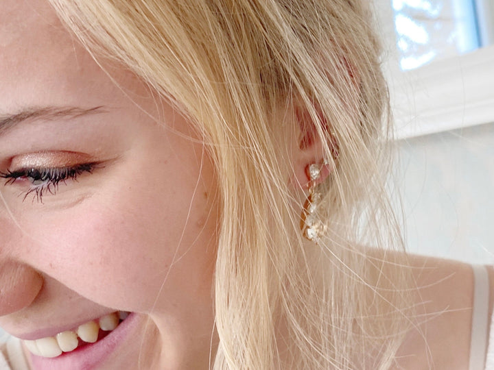 Clip - On Brautohrringe Isabella - ALICIA'S DIARY