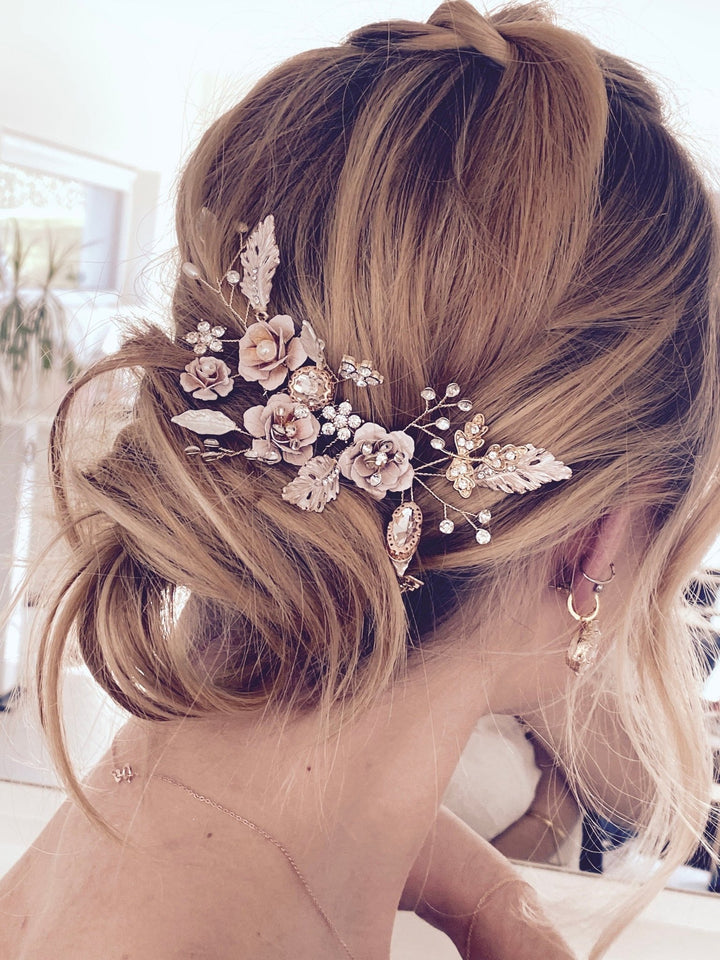 Boho Braut Haarschmuck Mathilde - ALICIA'S DIARY