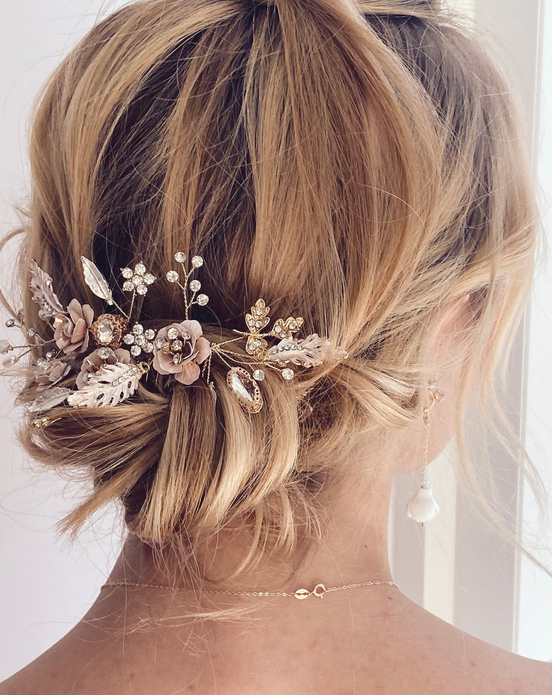 Boho Braut Haarschmuck Mathilde - ALICIA'S DIARY