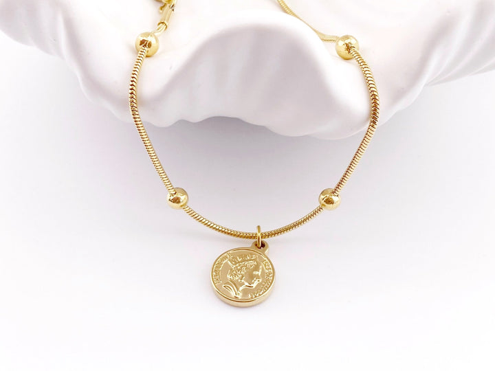 Münz Charm Armband - ALICIA'S DIARY