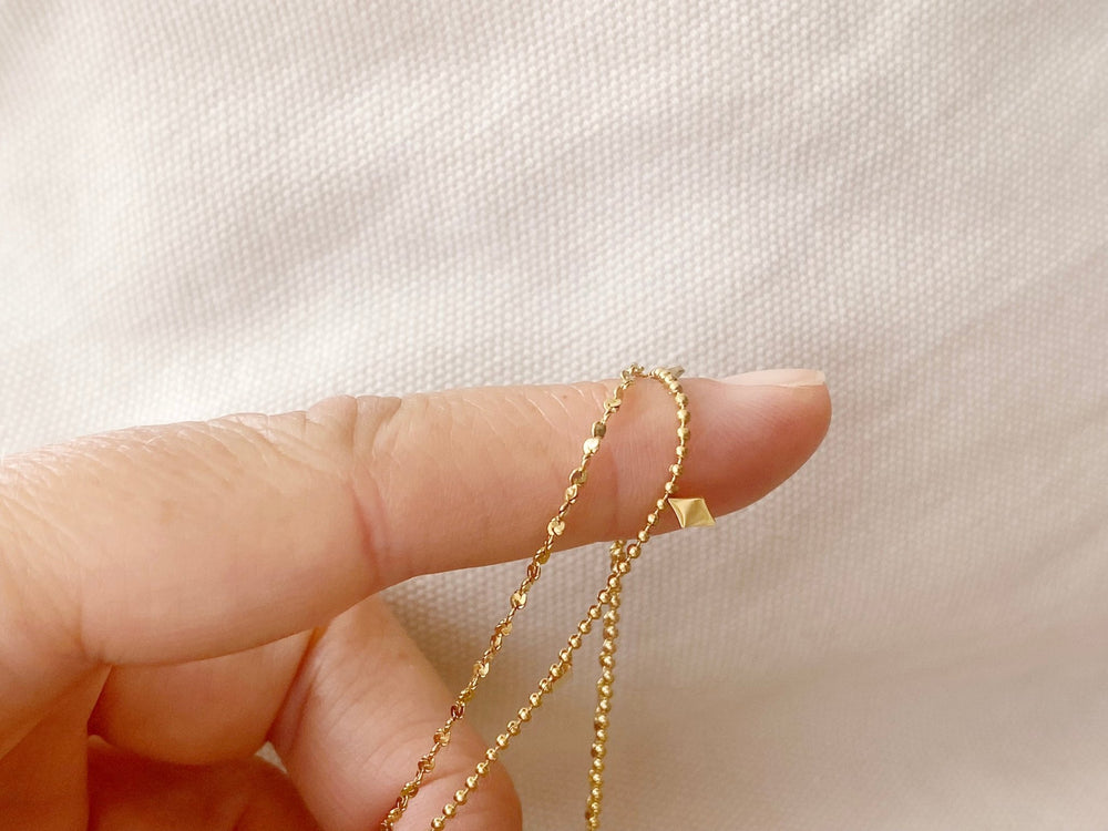 Edelstahl Doppelkette - ALICIA'S DIARY