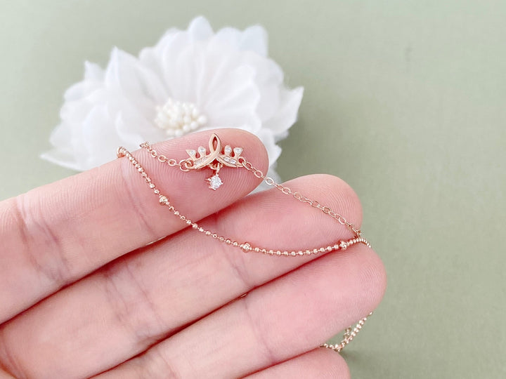 Doppeltes Satellitenarmband - ALICIA'S DIARY