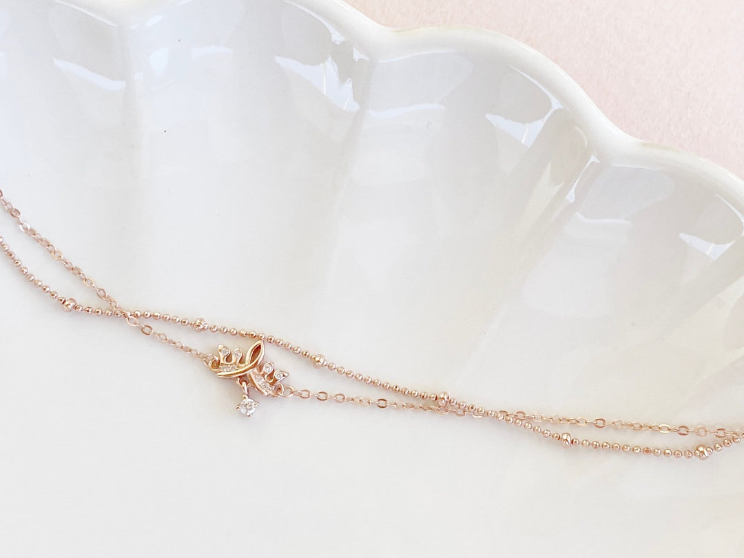 Doppeltes Satellitenarmband - ALICIA'S DIARY