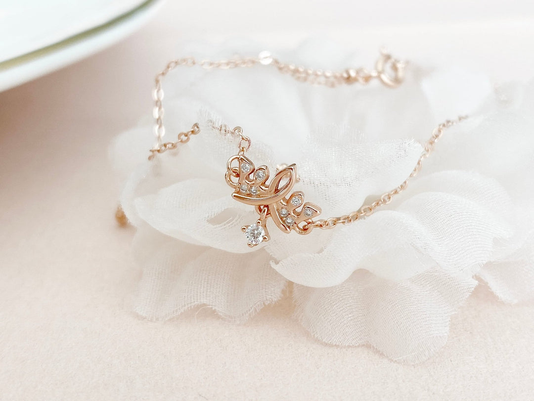 Doppeltes Satellitenarmband - ALICIA'S DIARY