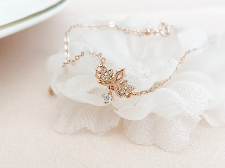 Doppeltes Satellitenarmband - ALICIA'S DIARY