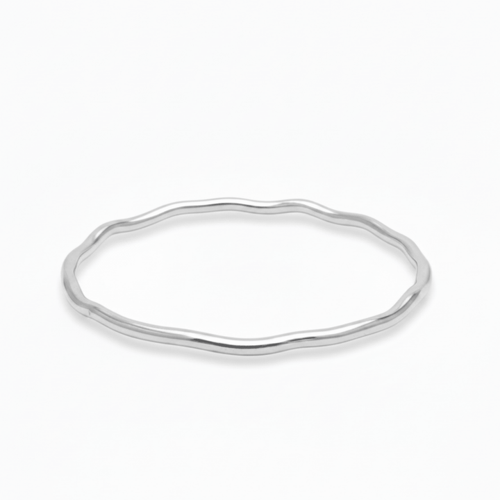Wasserfester und hautfreundlicher Armreifen für Strand, Meer und Pool für junge Frauen, Edelstahl Armreif