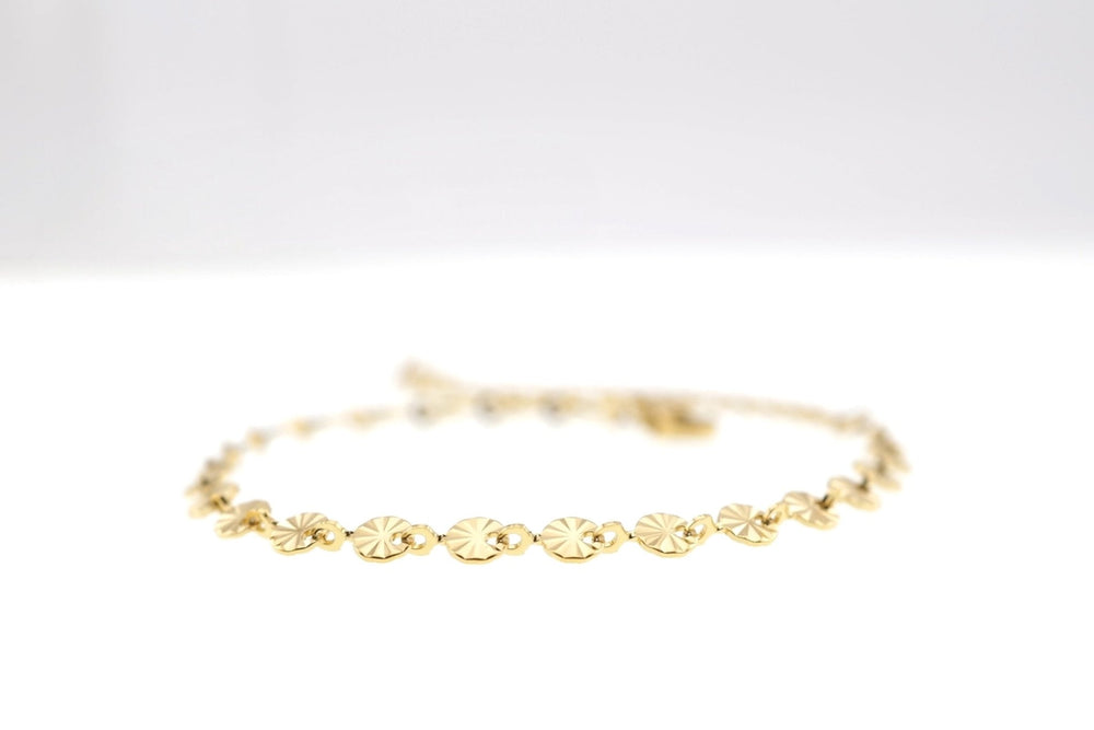 Allergiefreundliches Goldarmband aus Chirurgenstahl von dem Schmuck Label Alicia's Diary