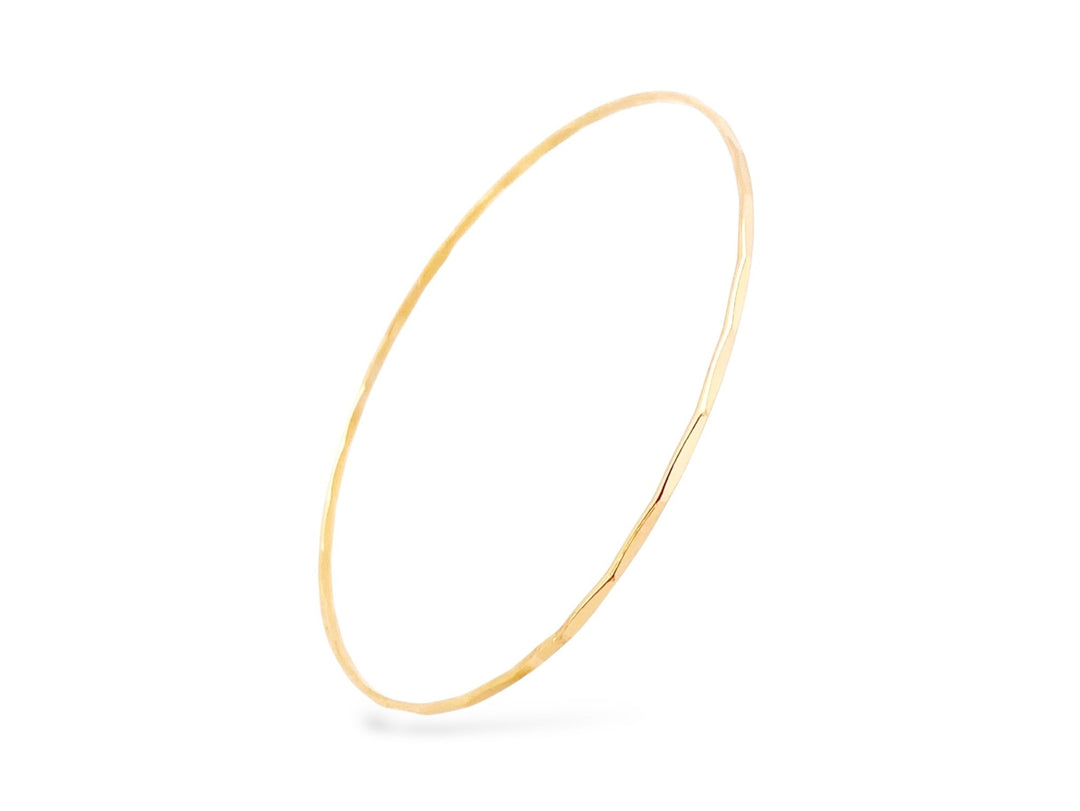 Geometrischer Armreifen Goldfill - ALICIA'S DIARY