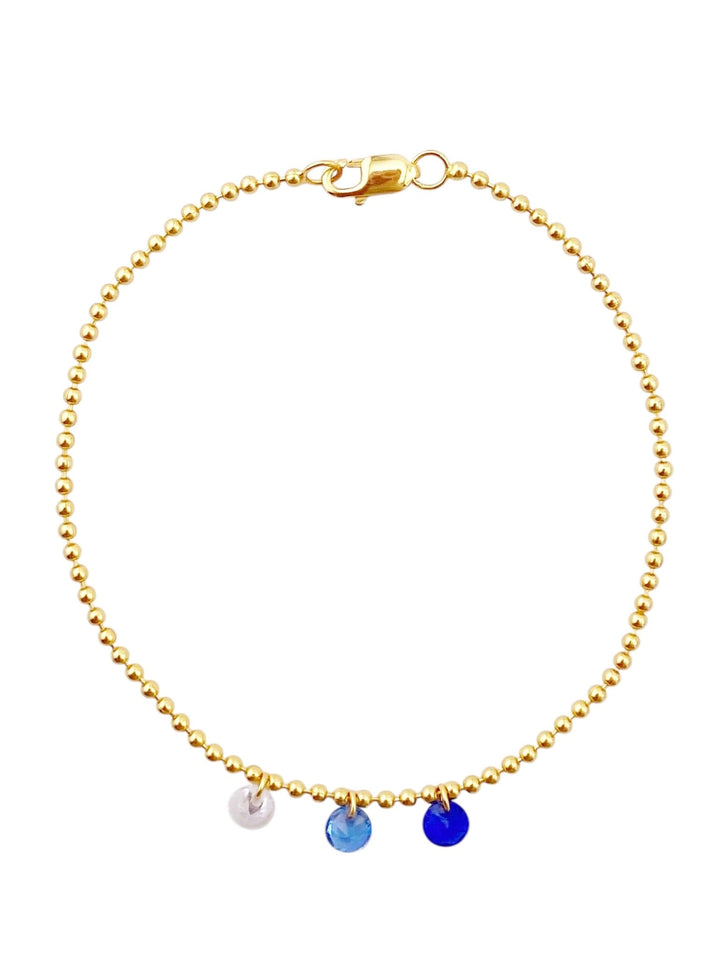 Gold-Armband mit Perlen, schöne Schmuck-Inspiration für junge Frauen von Schmuckmarke Alicia's Diary