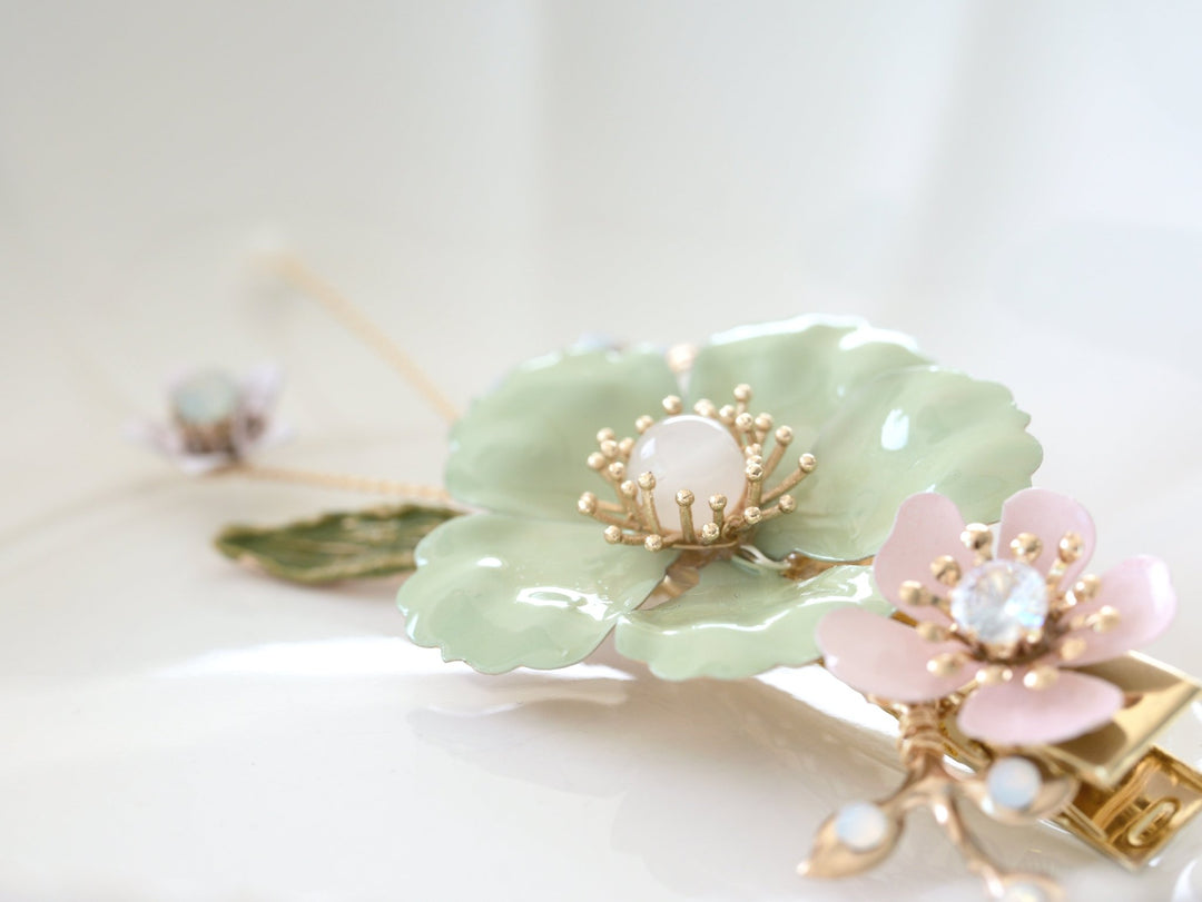 Brautfrisur Haarschmuck Vintage Style, Haarklammer für Vintage Hochzeitskleid, Brauthaarschmuck von Alicia&