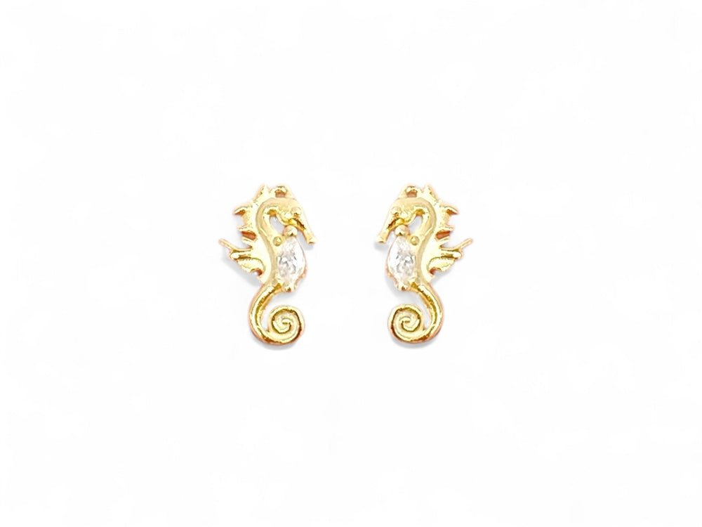 Seepferdchen Ohrstecker - ALICIA'S DIARY