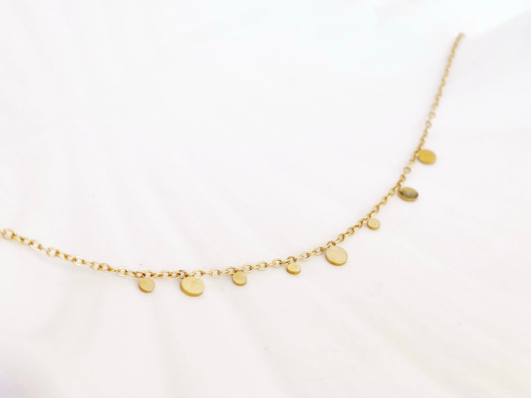 Goldenes Coins Armband aus hautfreundlichem Edelstahl von ALICIA'S DIARY