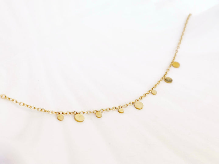 Goldenes Coins Armband aus hautfreundlichem Edelstahl von ALICIA'S DIARY