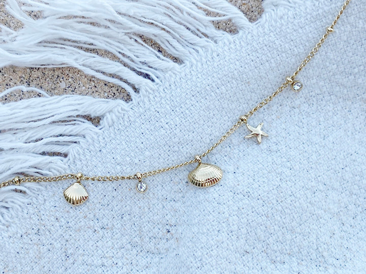 Armband Muschel Seestern - ALICIA'S DIARY®