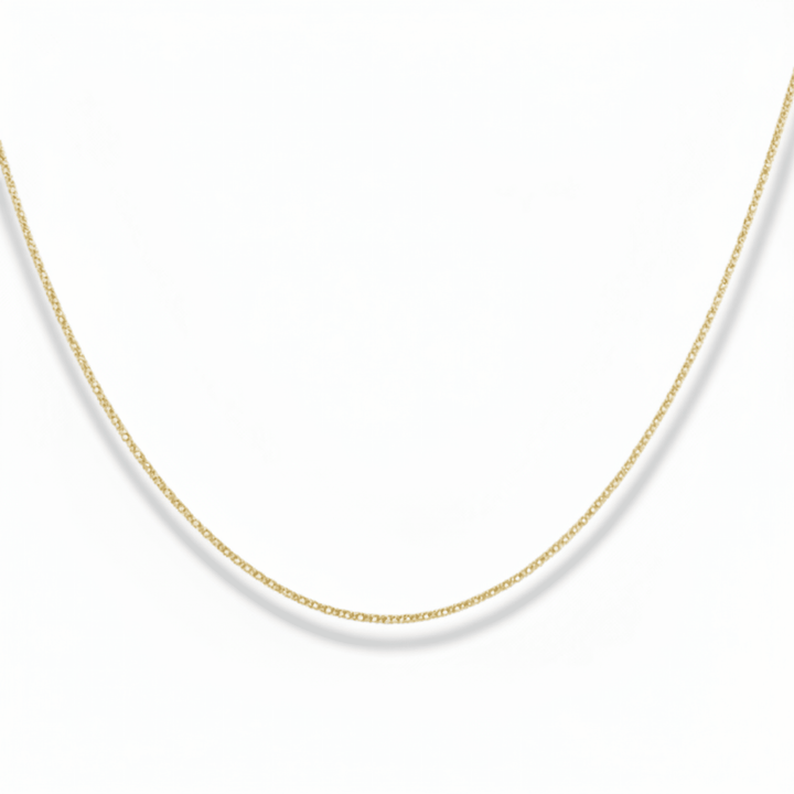 Strukturierte Schlangenkette aus vergoldetem 925 Silber, hautfreundlich, minimalistische Kette