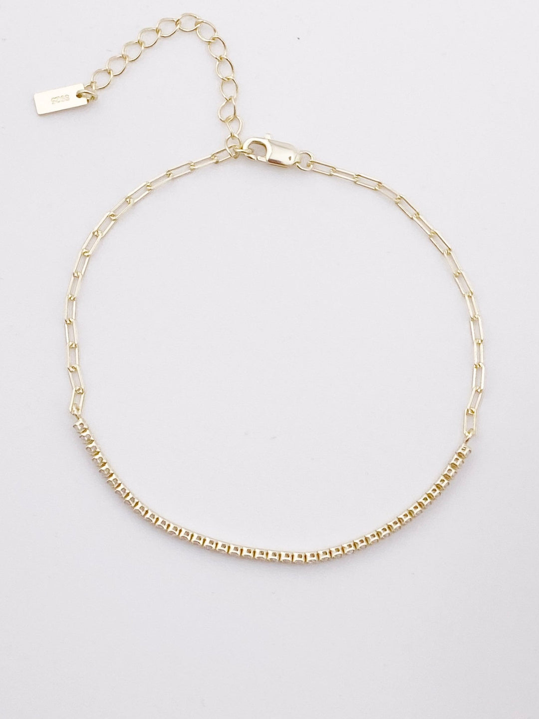 Paperclip Tennis Armband - ALICIA'S DIARY®