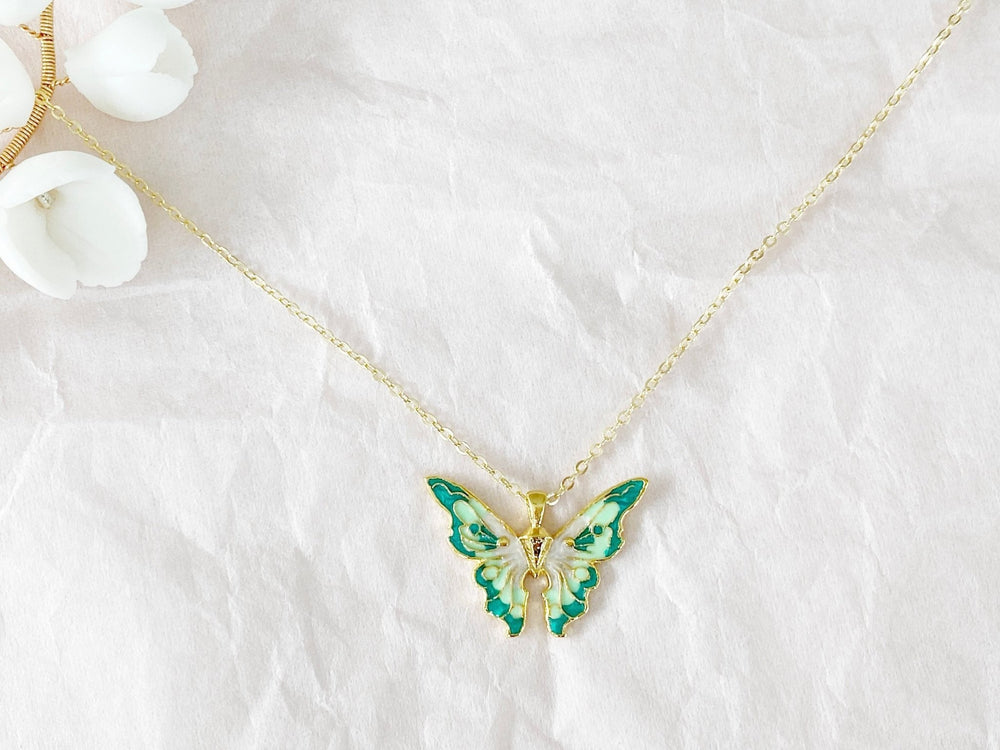 Kinder Halskette Schmetterling - ALICIA'S DIARY